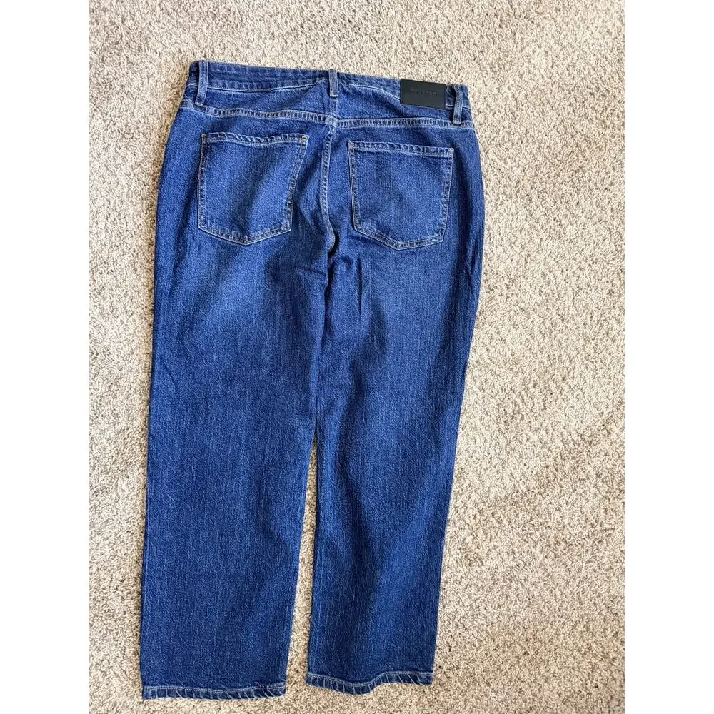 Express Womens Denim Jeans 10 EUC cropped